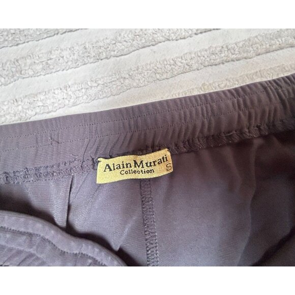 Alain Murati Women's Margot Track Stretch Trousers Jogger Pants Dark Gray Small - Picture 3 of 9